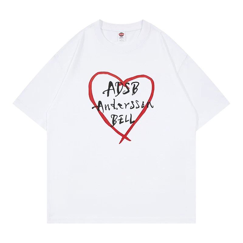 Seventeen Seungkwan Heart Kelly Logo White Tee