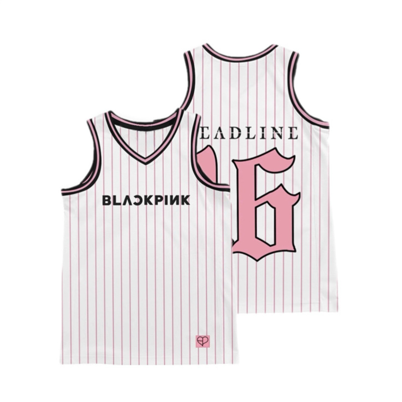 Blackpink Tour DEADLINE Merch Inspired Basketball Jersey