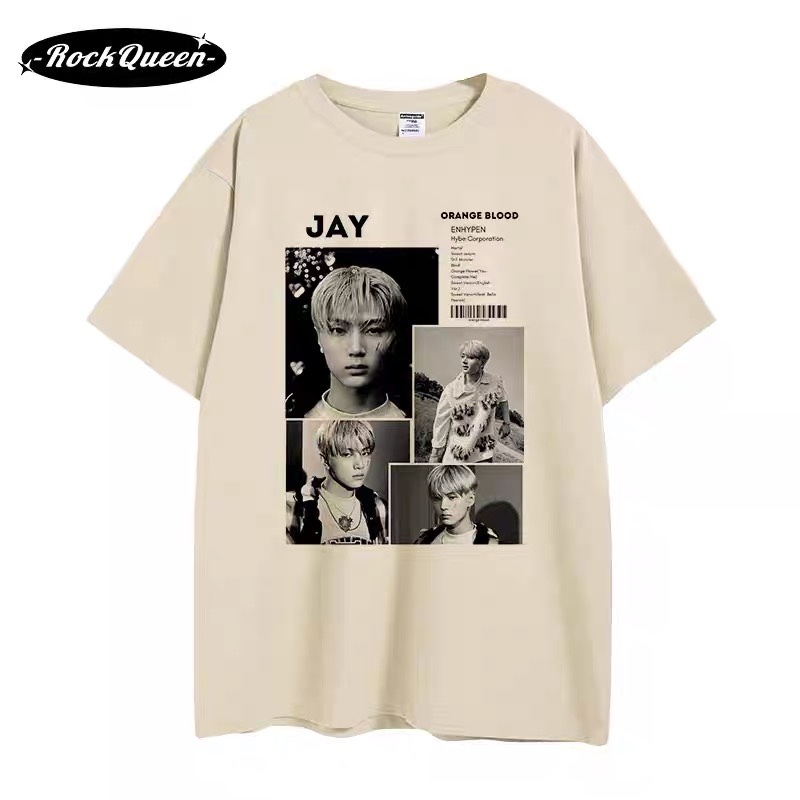 Enhypen Custom Member Graphic T-Shirt