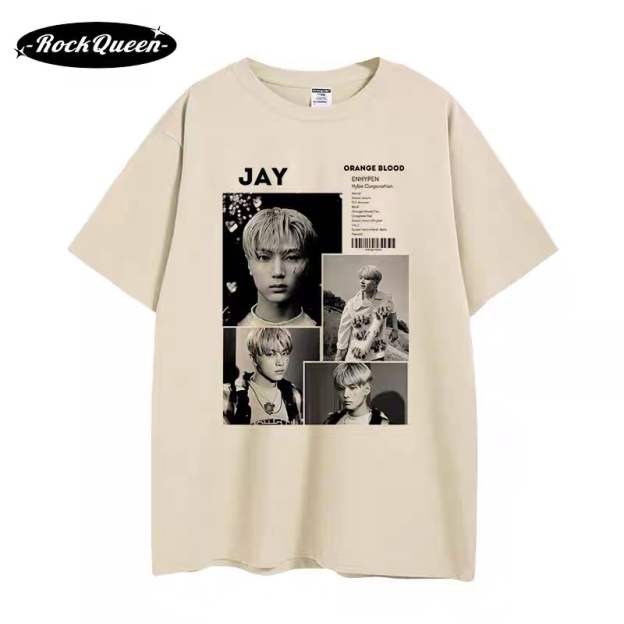 Enhypen Custom Member Graphic T-Shirt