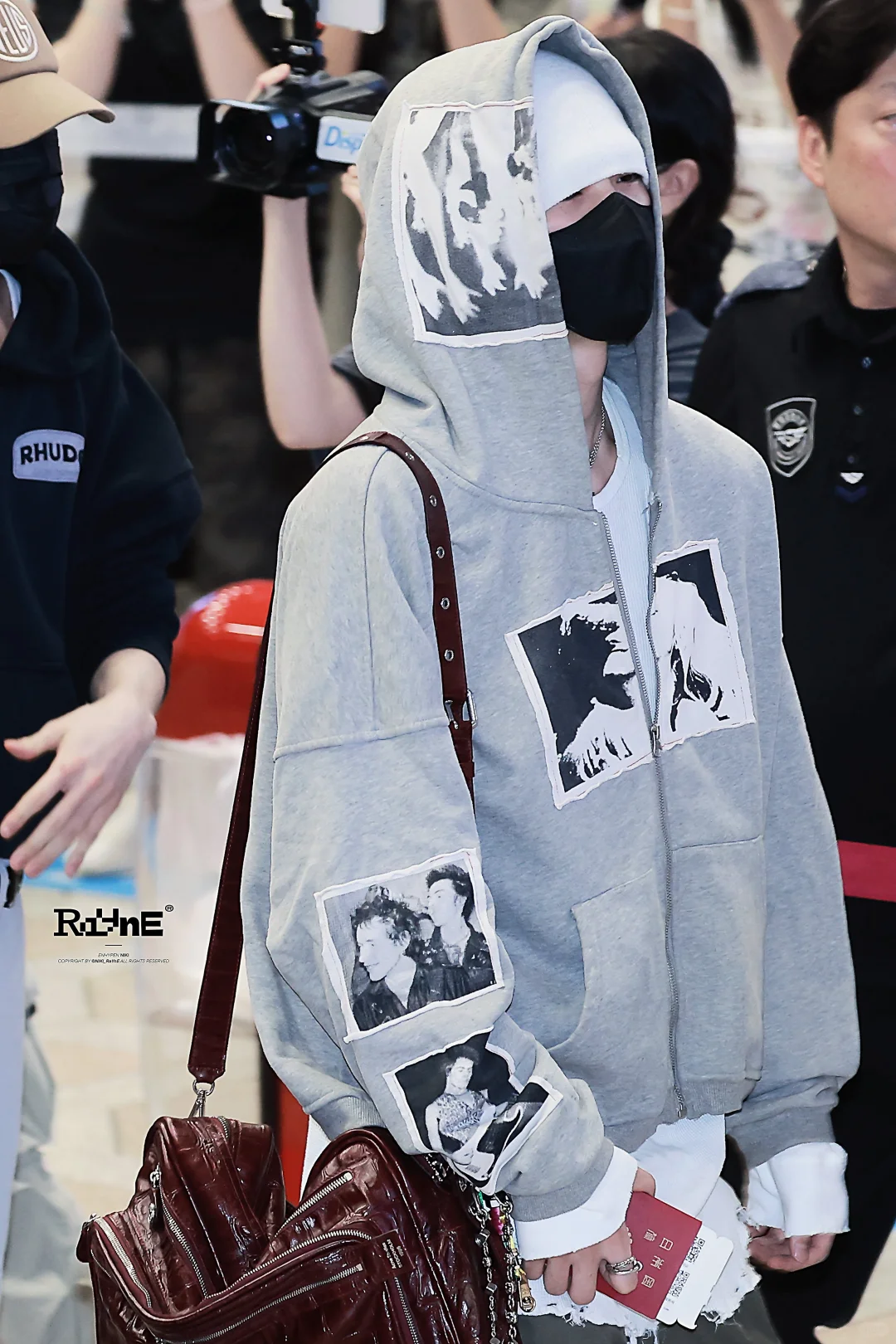 Enhypen Niki Inspired Graphic Hoodie Jacket-Ni-Ki