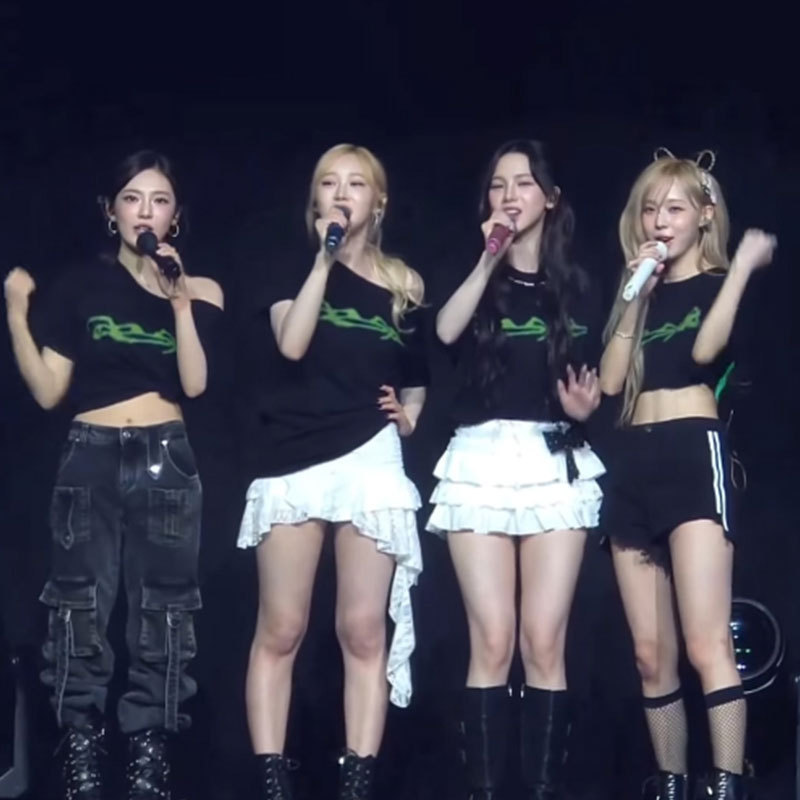 Aespa Synk Parallel Line Tour Inspired T-shirt