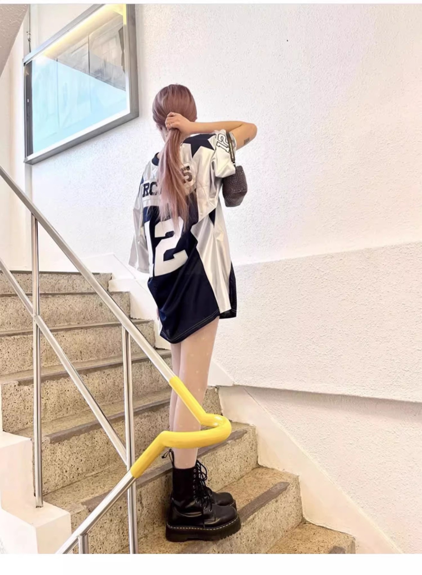 Seventeen Dino&Lesserafim Eunchae Vintage Basketball Jersey Tee