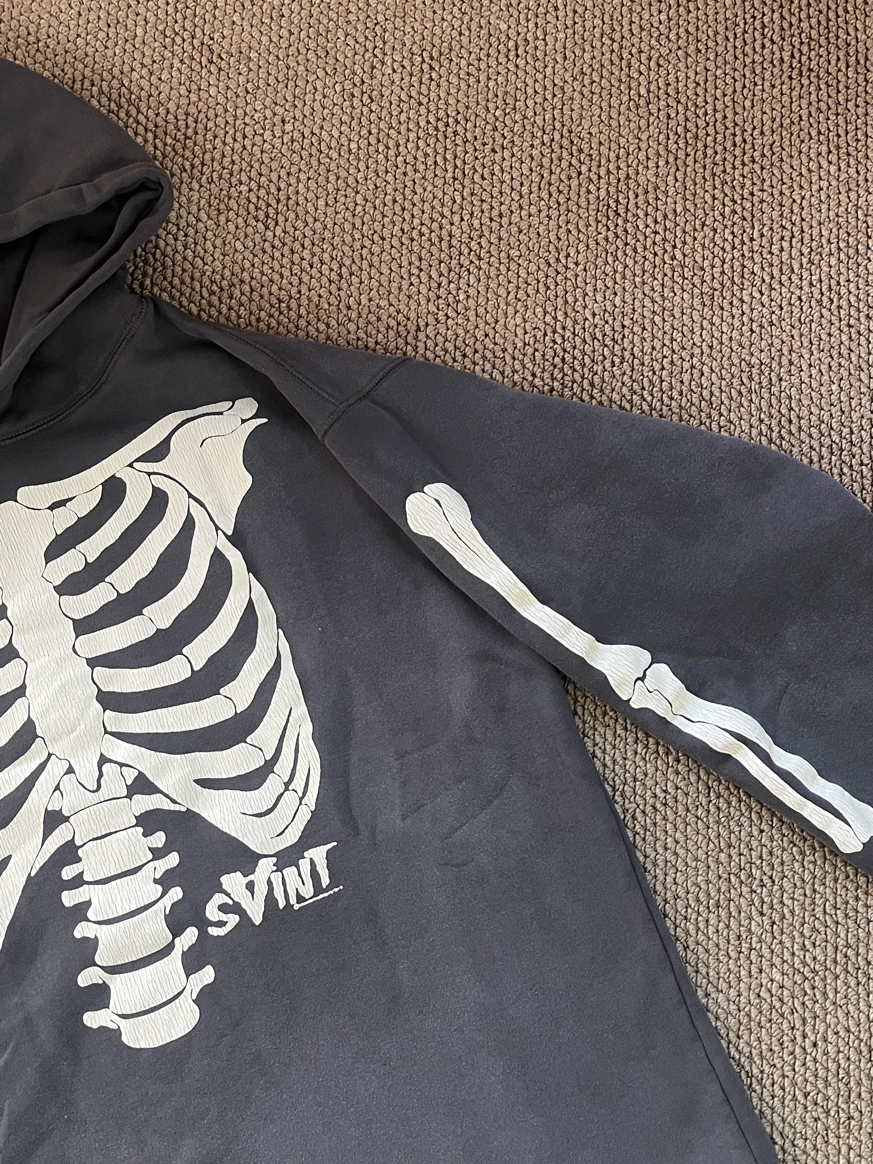 ENHYPEN Niki Inspired Skeleton Graphic Hoodie