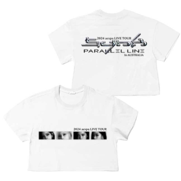 Aespa Synk Parallel Line Tour Inspired T-shirt