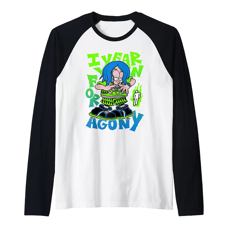 Billie Eilish Inspired Graphic Long Sleeve T-Shirt