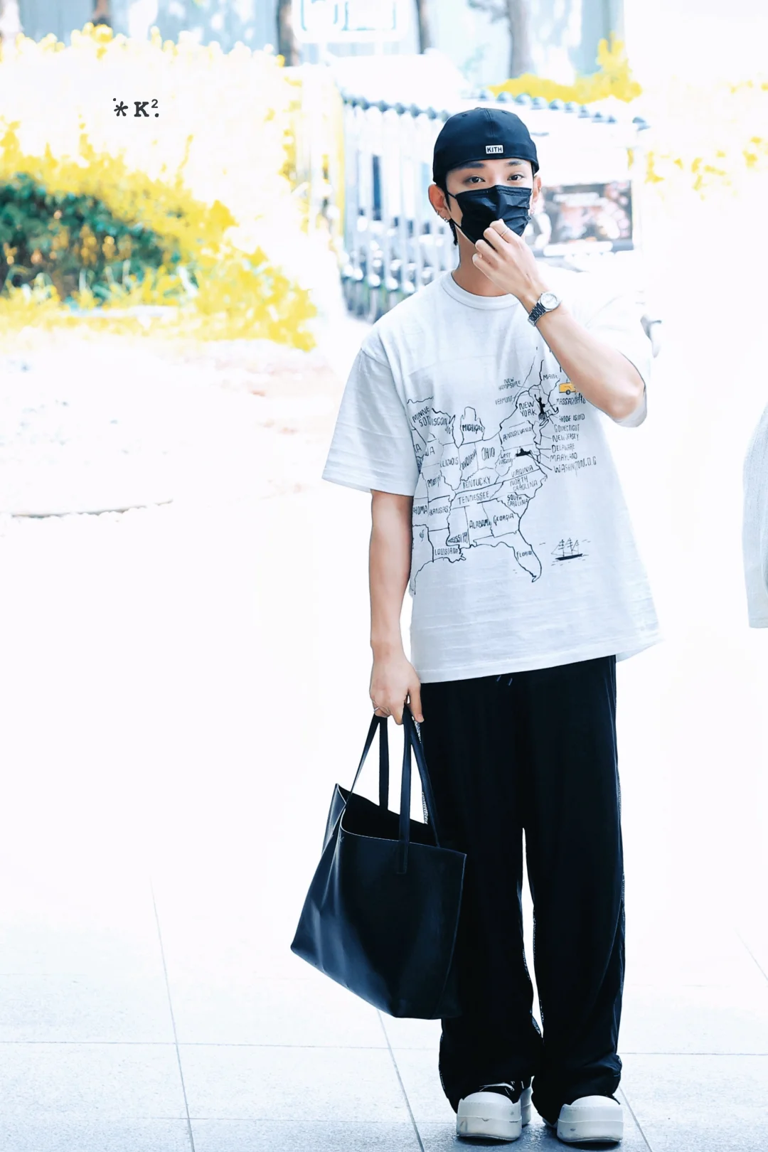 SEVENTEEN Joshua Inspired Map Print T-shirt