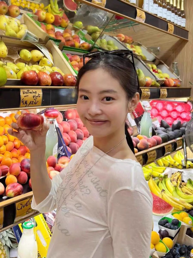 Blackpink Jennie Inspired Lettering Sheer Long Sleeve