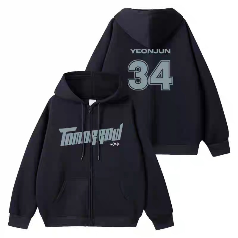 TXT 2025 World Tour Act Promise in Japan Merch Inspired Zip-up Hoodie