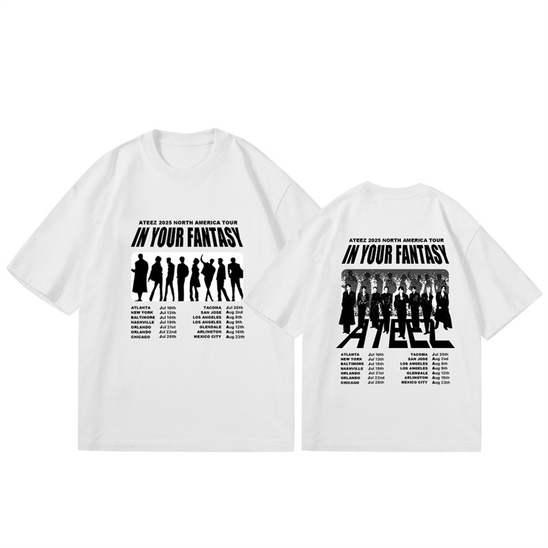ATEEZ 2025 In Your Fantasy World Tour Merch Inspired T-Shirt