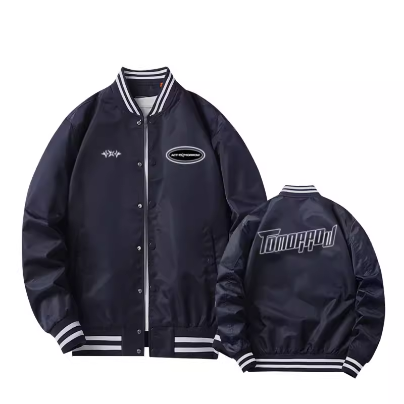 TXT 2025 World Tour Act Promise in Japan Merch Inspired Varsity Jacket