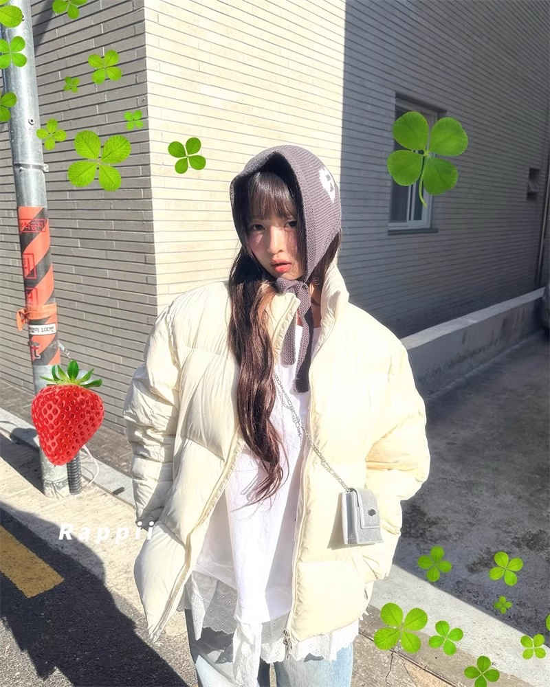 IVE Rei Lace Spliced Hem Short Sleeve T-Shirt