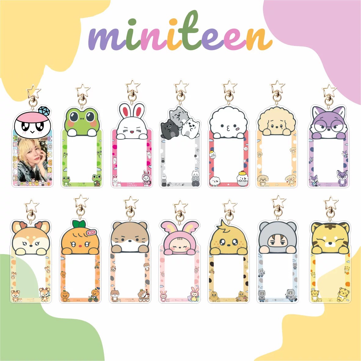 Seventeen Miniteen Inspired Acrylic Photocard Holder