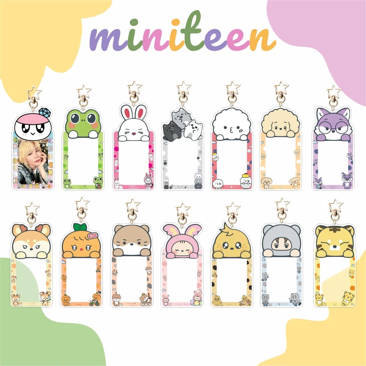 Seventeen Miniteen Inspired Acrylic Photocard Holder