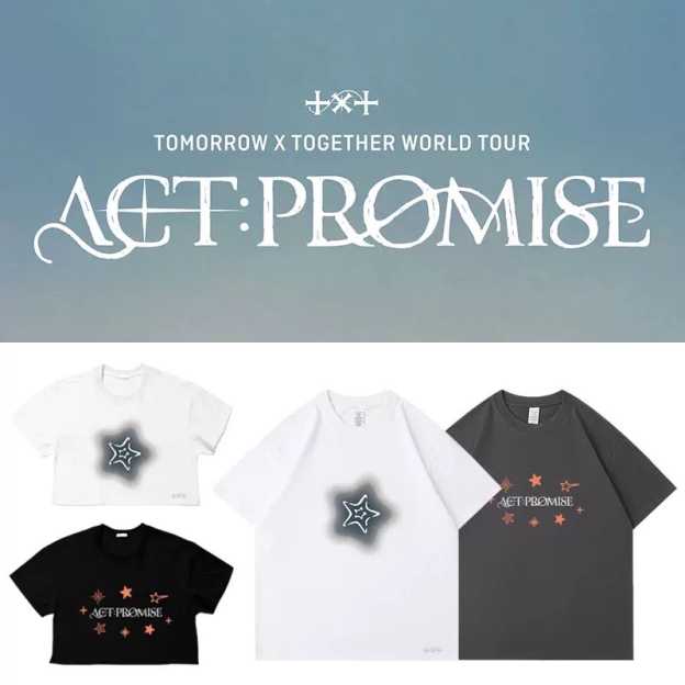 txt act promise concert tour inspired t-shirt