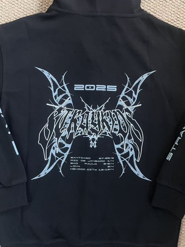 Stray kids 2025 World Tour dominATE inspired Zip-up Hoodie-Straykids