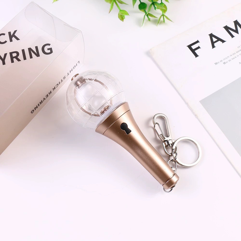 ATEEZ Inspired Mini Lightstick Keychain
