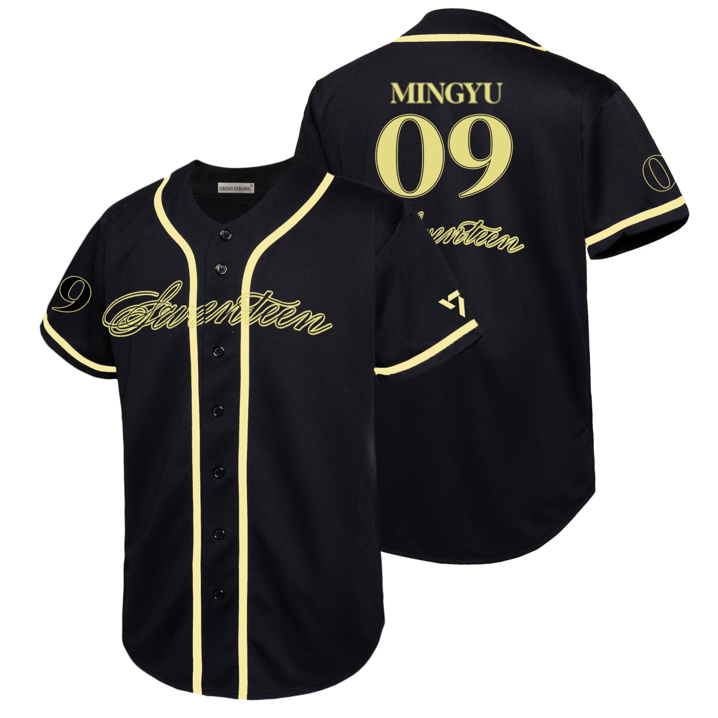 Seventeen 2026 Carat Land Merch Inspired Uniform Jersey Shirt