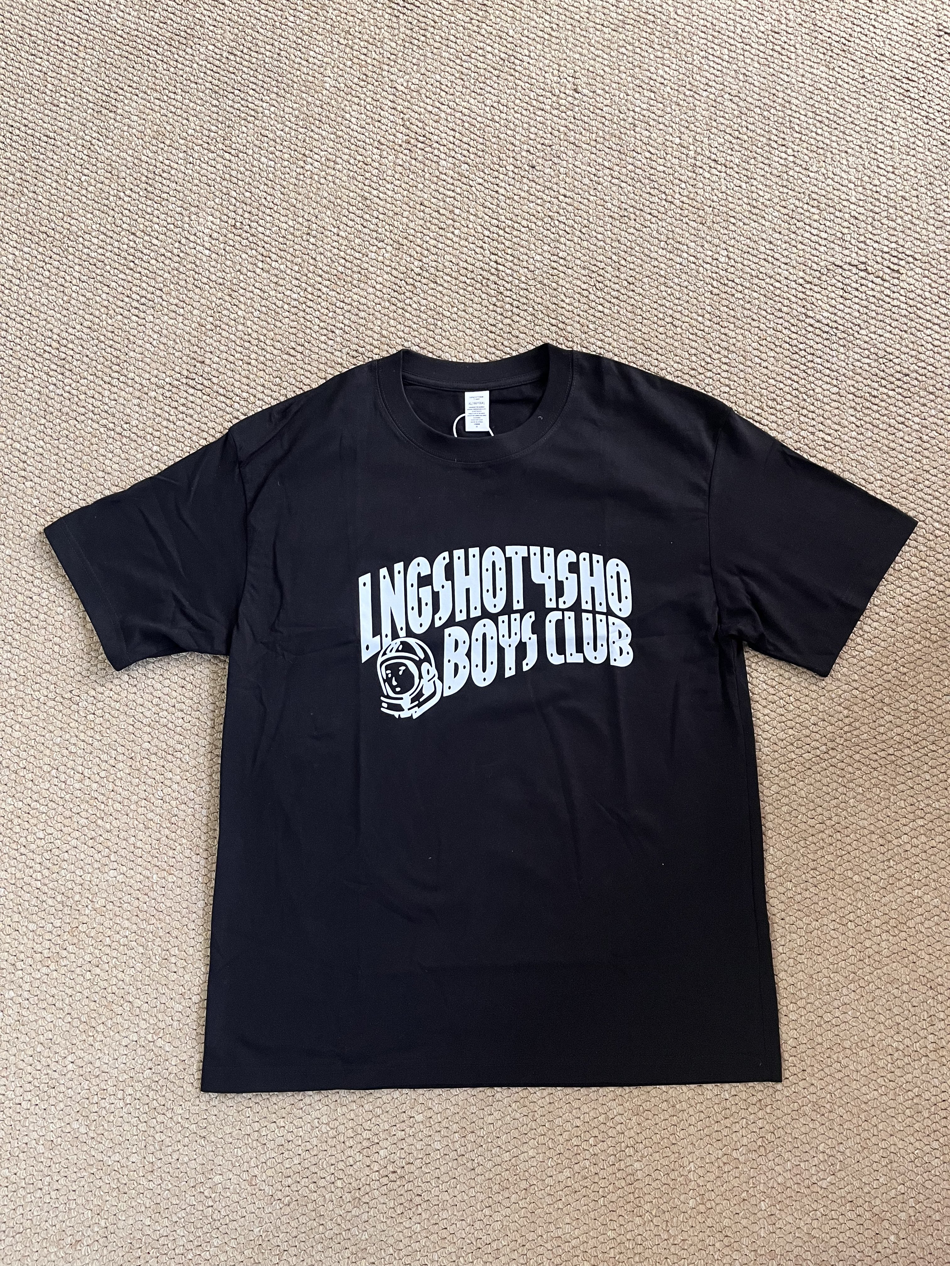  kpop group inspired  boys club letter print tshirt