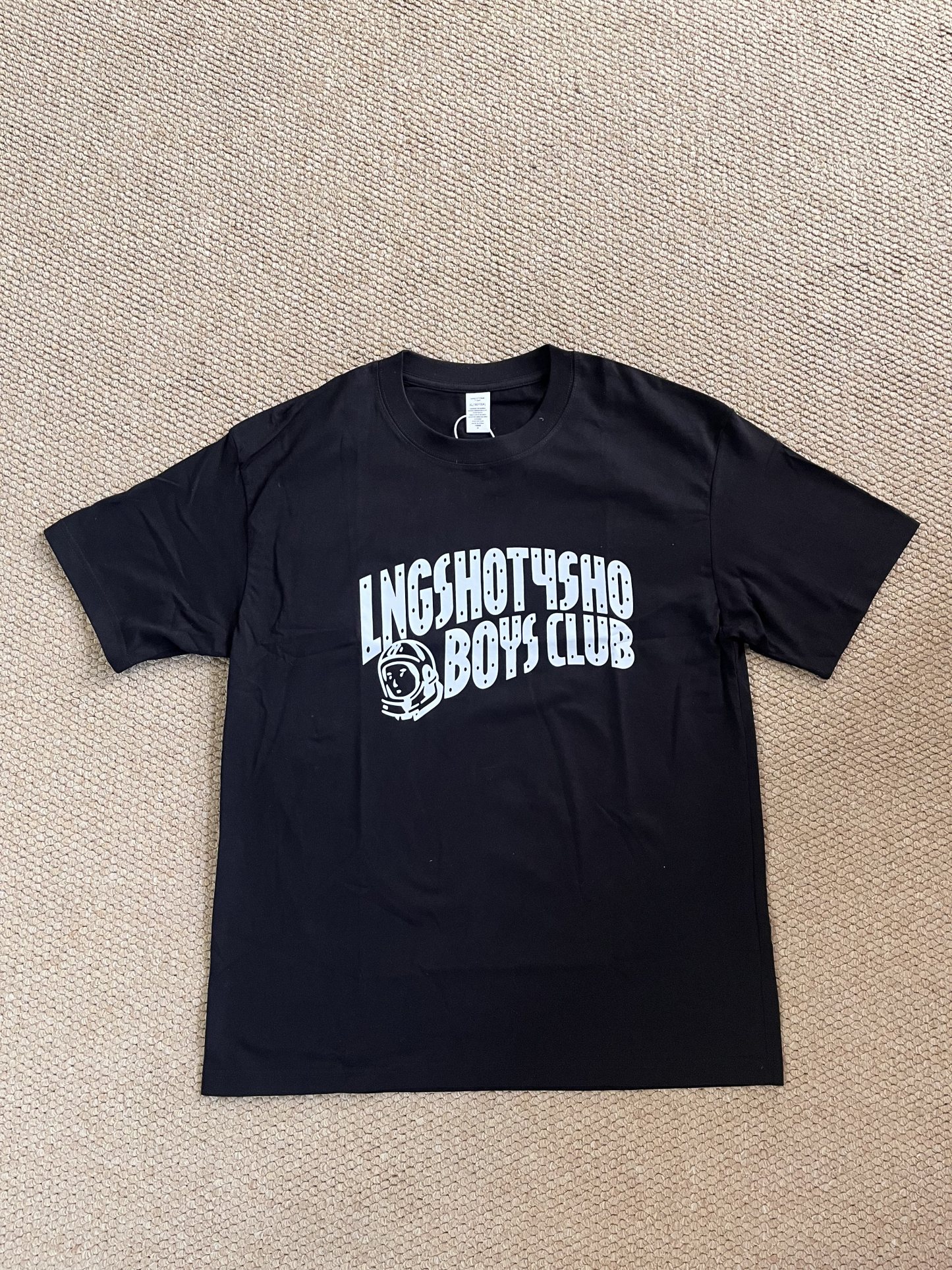  kpop group inspired  boys club letter print tshirt