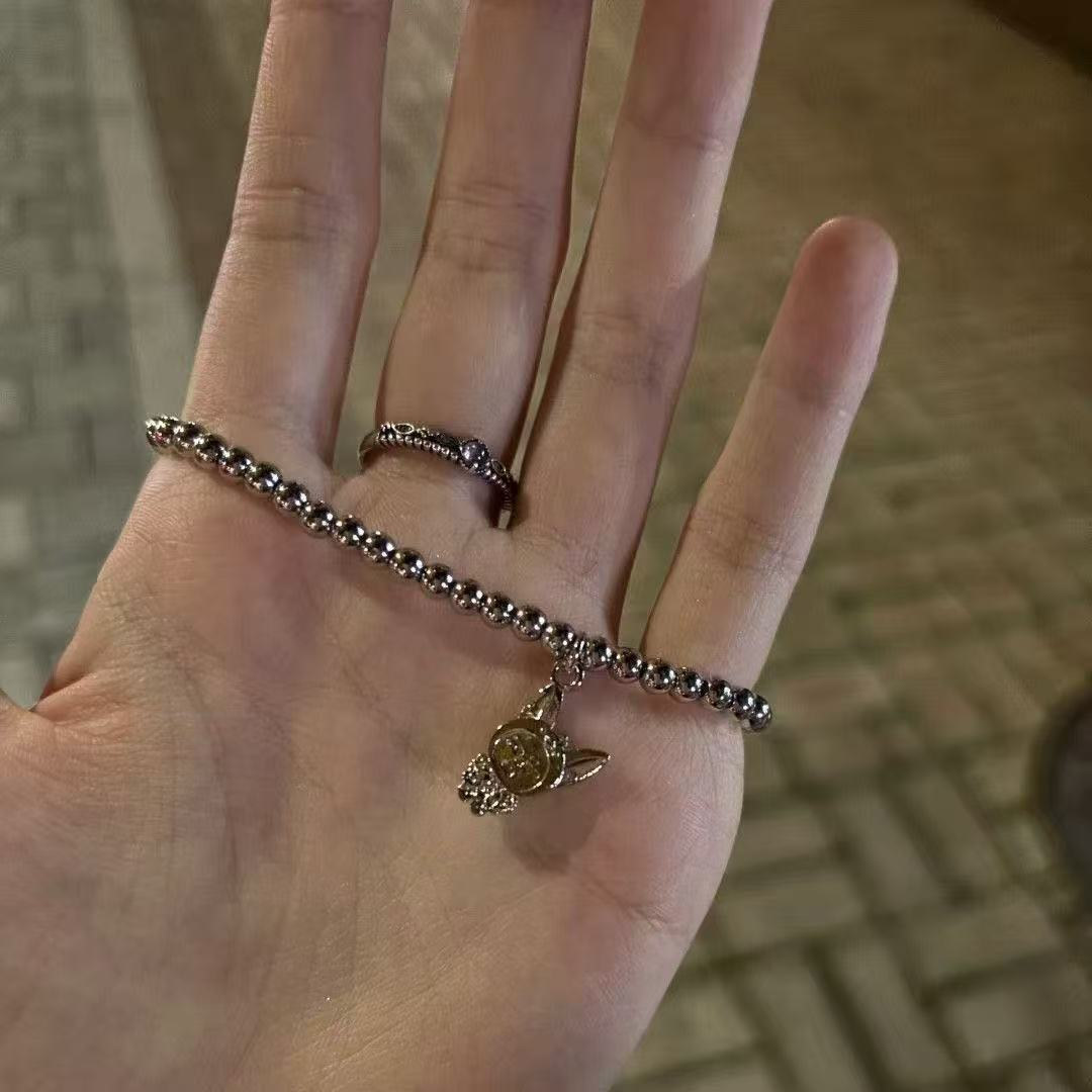 TXT Yeonjun Inspired Ppulbatu Hwang Choon Bracelet