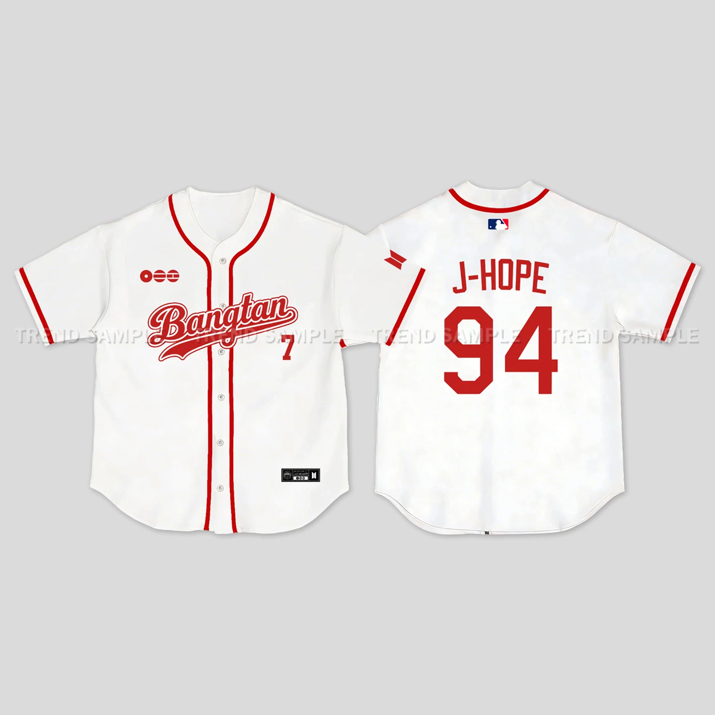 BTS ARIRANG World Tour Inspired Bangtan Baseball Jersey