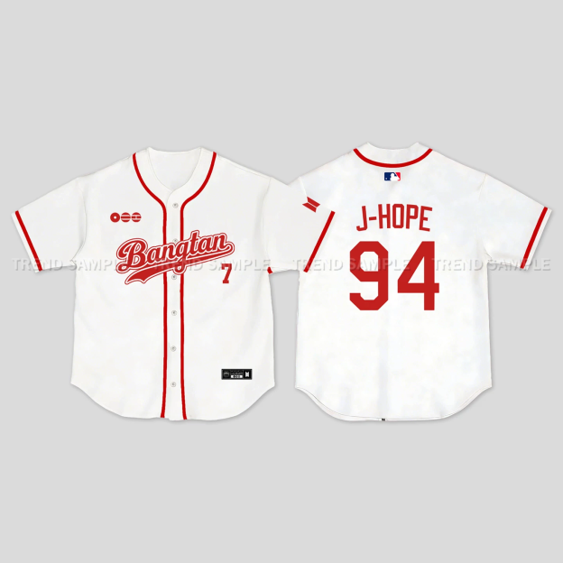 BTS ARIRANG World Tour Inspired Bangtan Baseball Jersey