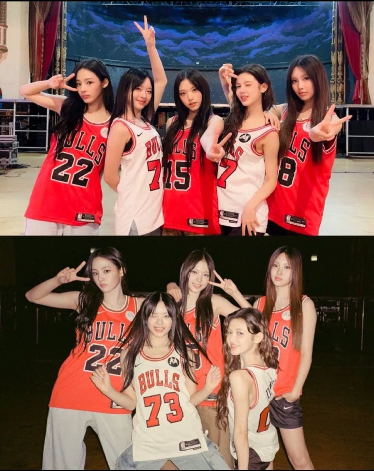 NEWJEANS HAERIN customized Chicago Bulls 15 Jersey