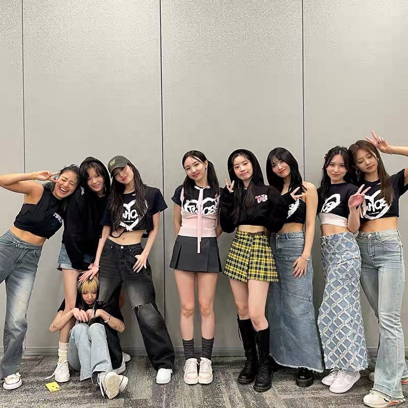 Twice 5th World Tour Ready To Be Merch Inspired T-shirt