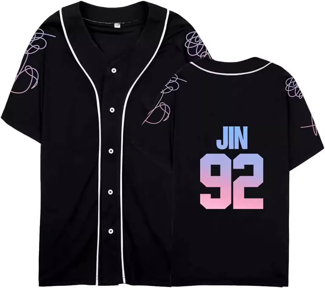 BTS Customized Baseball Jersey Shirt