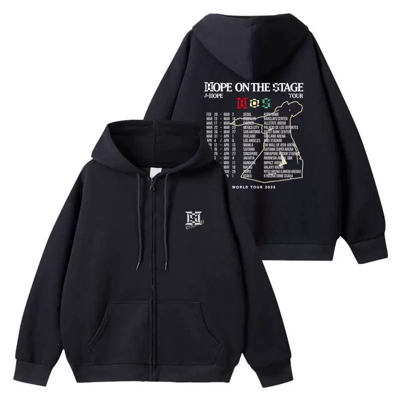 J-HOPE 2025HopeOnTheStage Concert Hoodie Sweatshirt-BTS J-Hope
