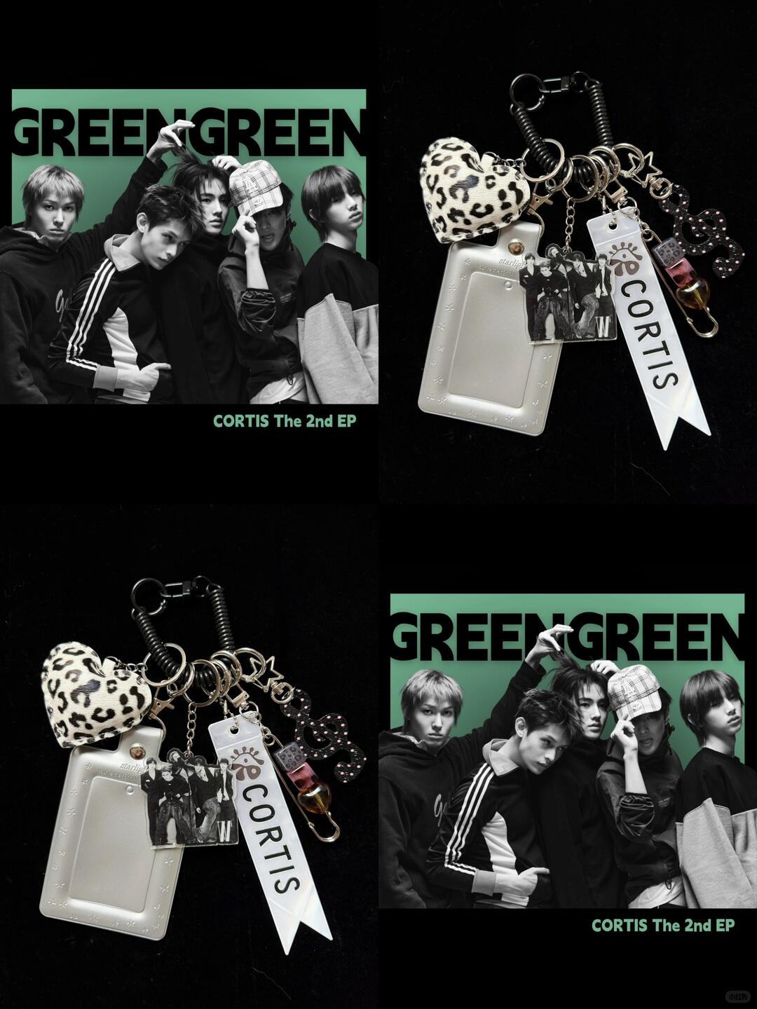 Cortis Photocard Holder Keychain Bag Charm
