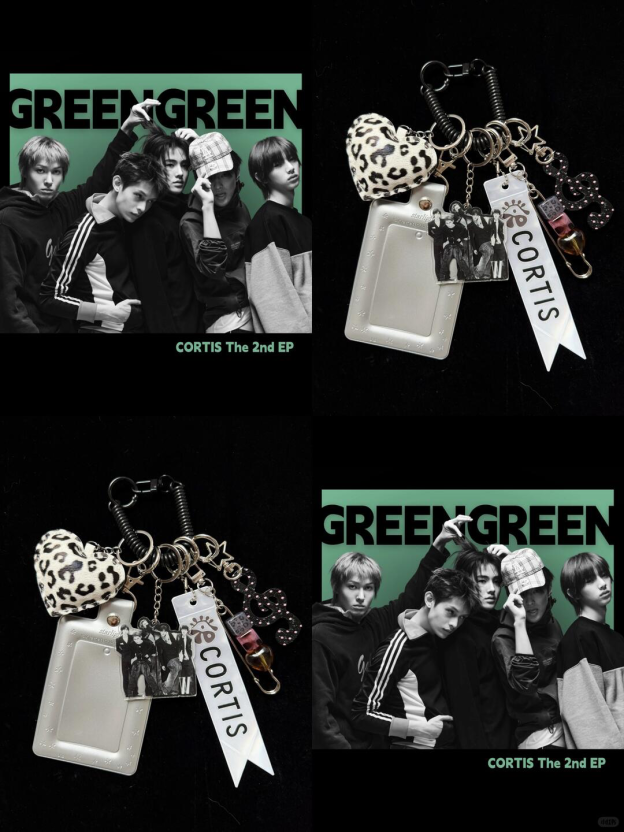 Cortis Photocard Holder Keychain Bag Charm