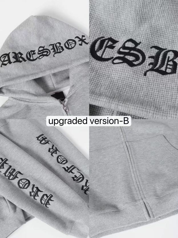 ENHYPEN Niki Inspired Grey Character Print Zip-Up Hoodie-NI-KI