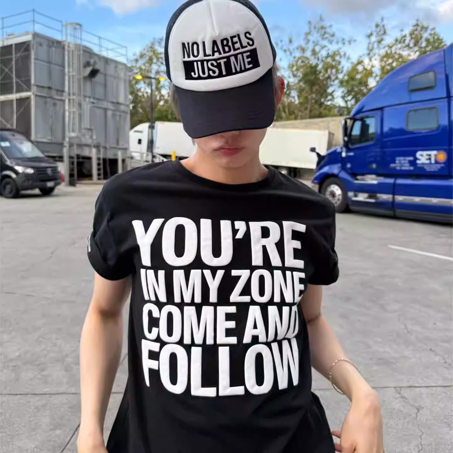 TXT Yeonjun NO LABELS Merch Inspired T-Shirt