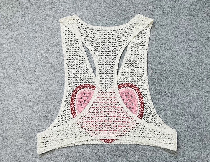 aespa WINTER Inspired Heart Knit Vest Set