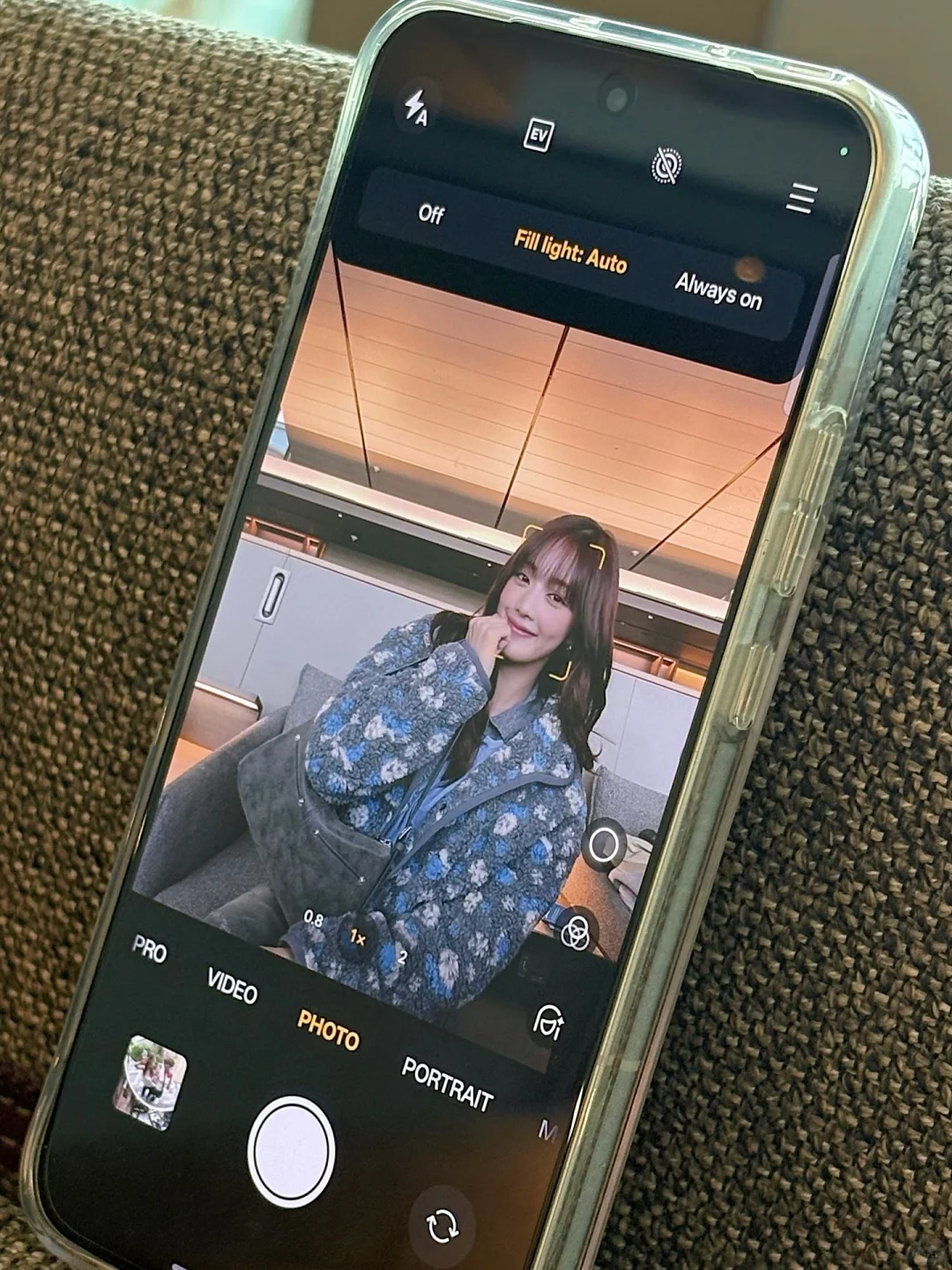 I-DLE Minnie Inspired Floral Fleece Jacket