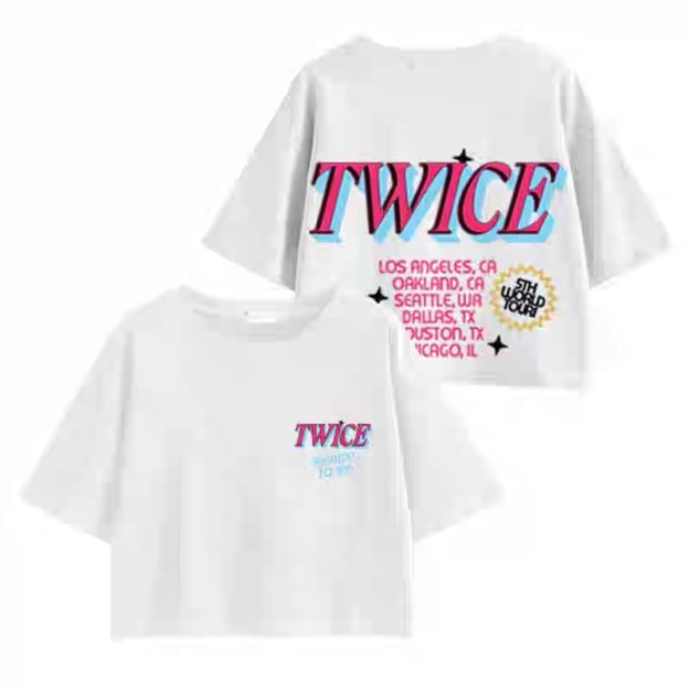 TWICE 5th World Tour Ready To Be Inspired T-shirt