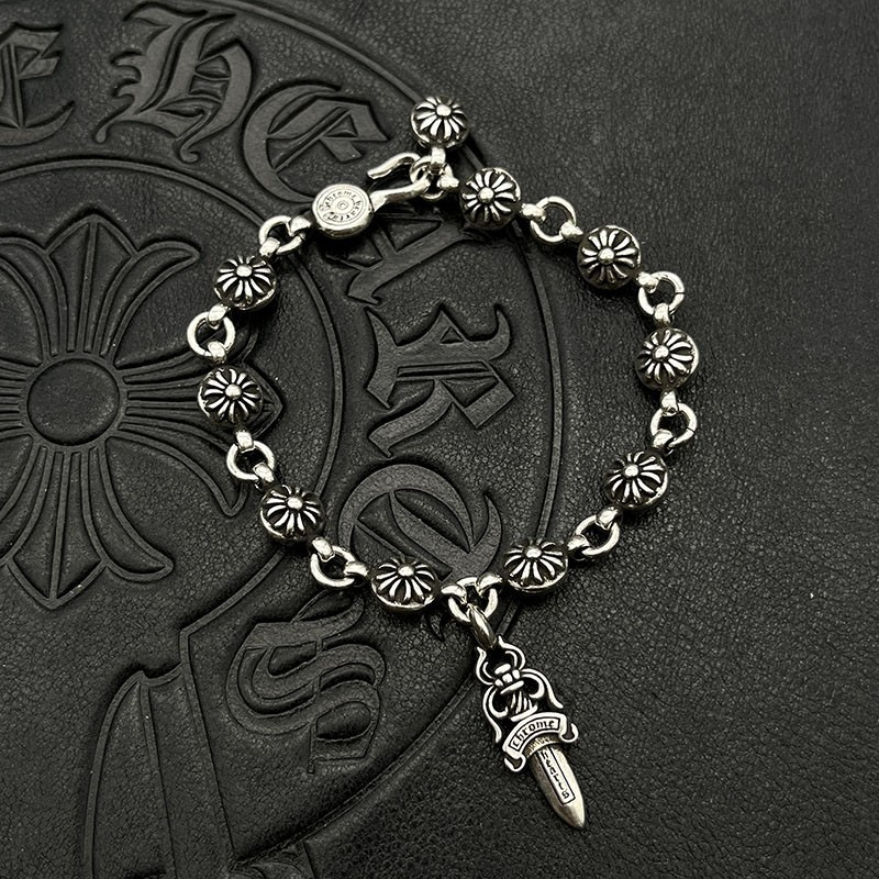 Enhypen Niki Inspired Chrome Heart Bracelet-Ni-Ki