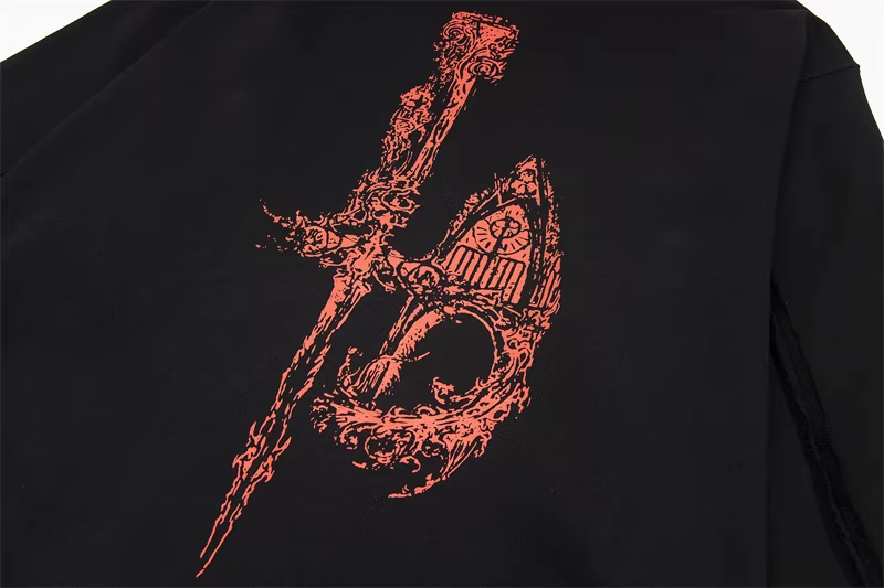 ENHYPEN Heeseung Inspired Dragon Print Hoodie