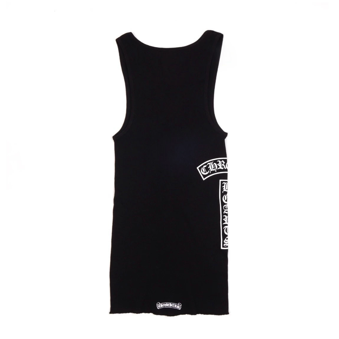 Stray kids Hyunjin Inspired Chrome Hearts Style Black Logo Tank Top-straykids