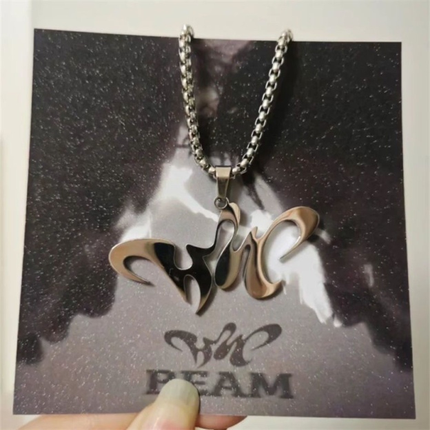 Seventeen Hoshi Woozi HW Alphabet Necklace