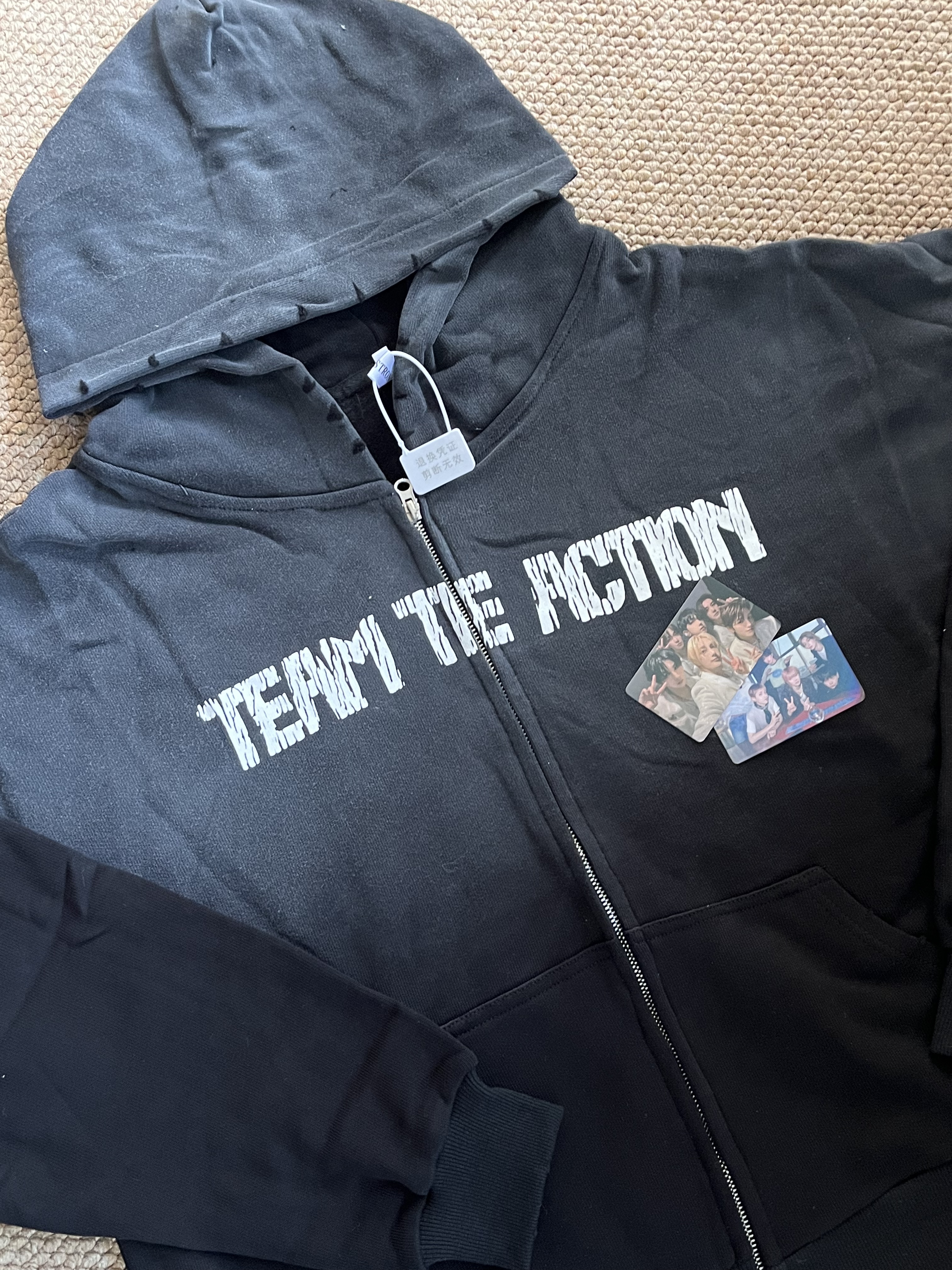 Boynextdoor The Action Merch Inspired Zip-up Hoodie