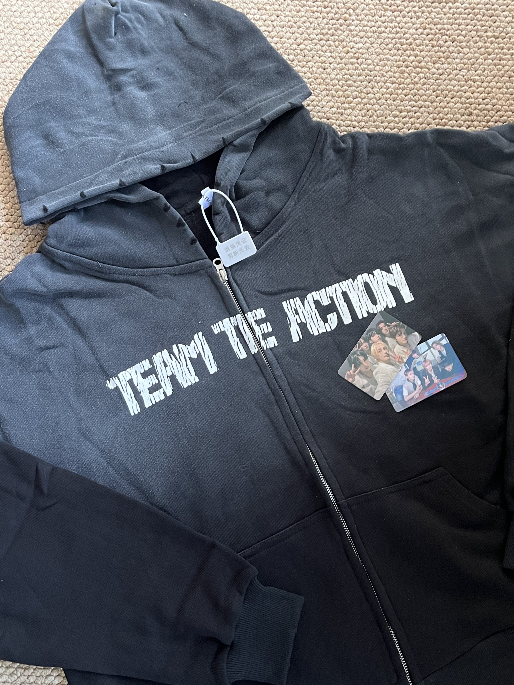 Boynextdoor The Action Merch Inspired Zip-up Hoodie