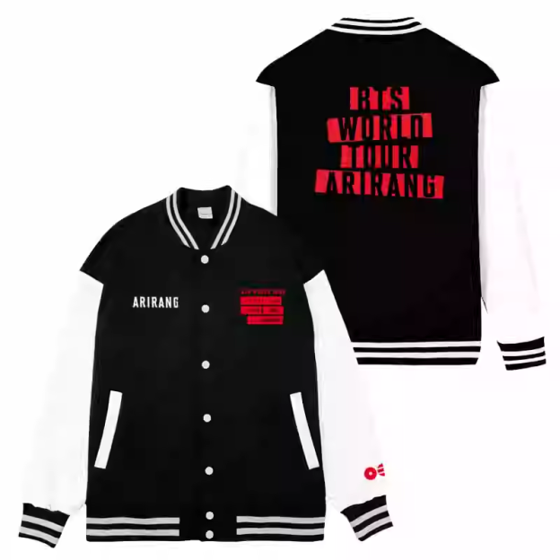 BTS 2026 World Tour ARIRANG Merch Inspired Hoodie Jacket