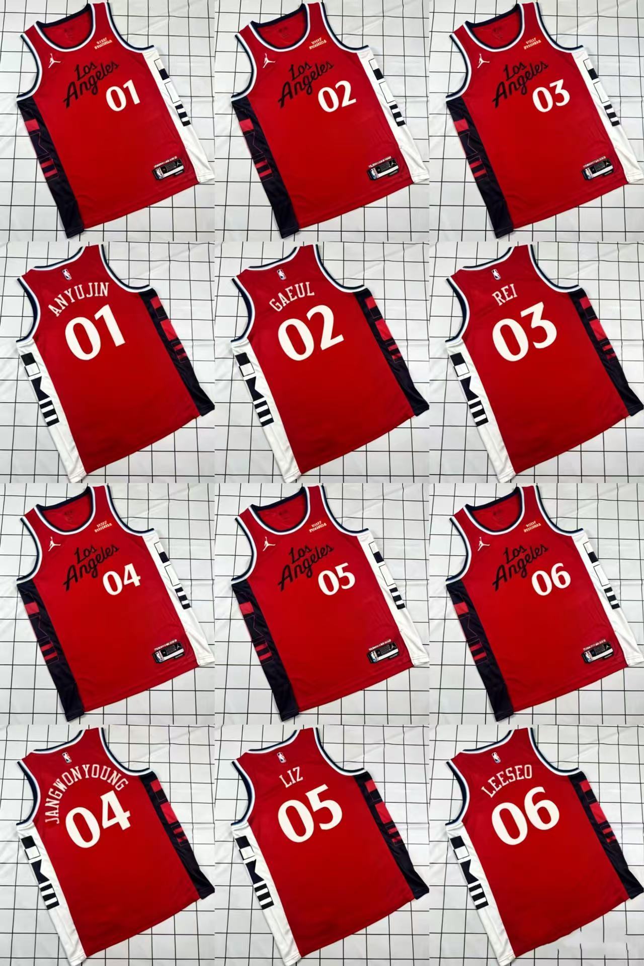 IVE Los Angeles Clippers Customized Jersey