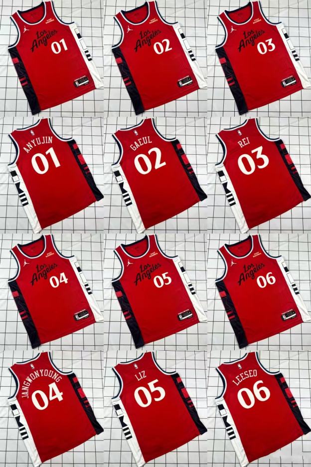 IVE Los Angeles Clippers Customized Jersey