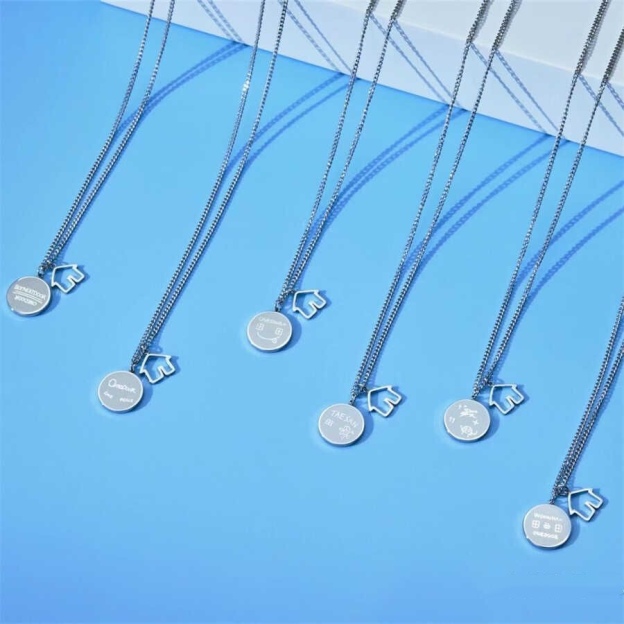 Boynextdoor Official Inspired Pendant Choker Fade-Proof Necklace