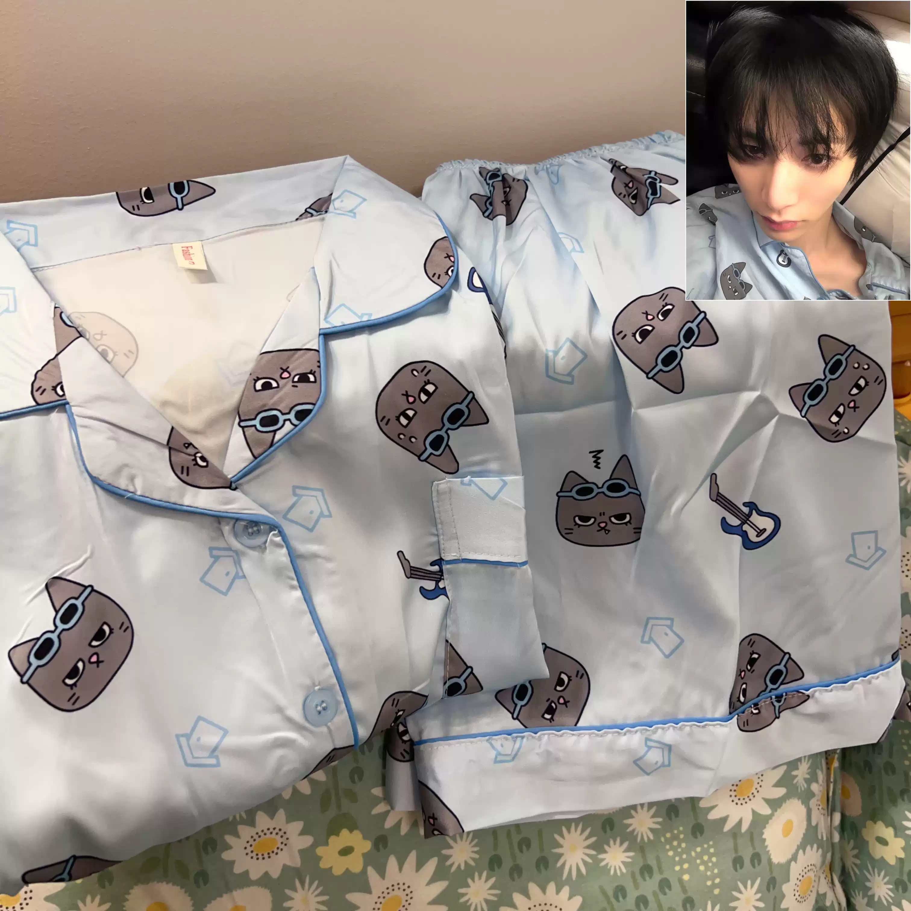 BOYNEXTDOOR BBNEXDO Inspired Short Pajama Set