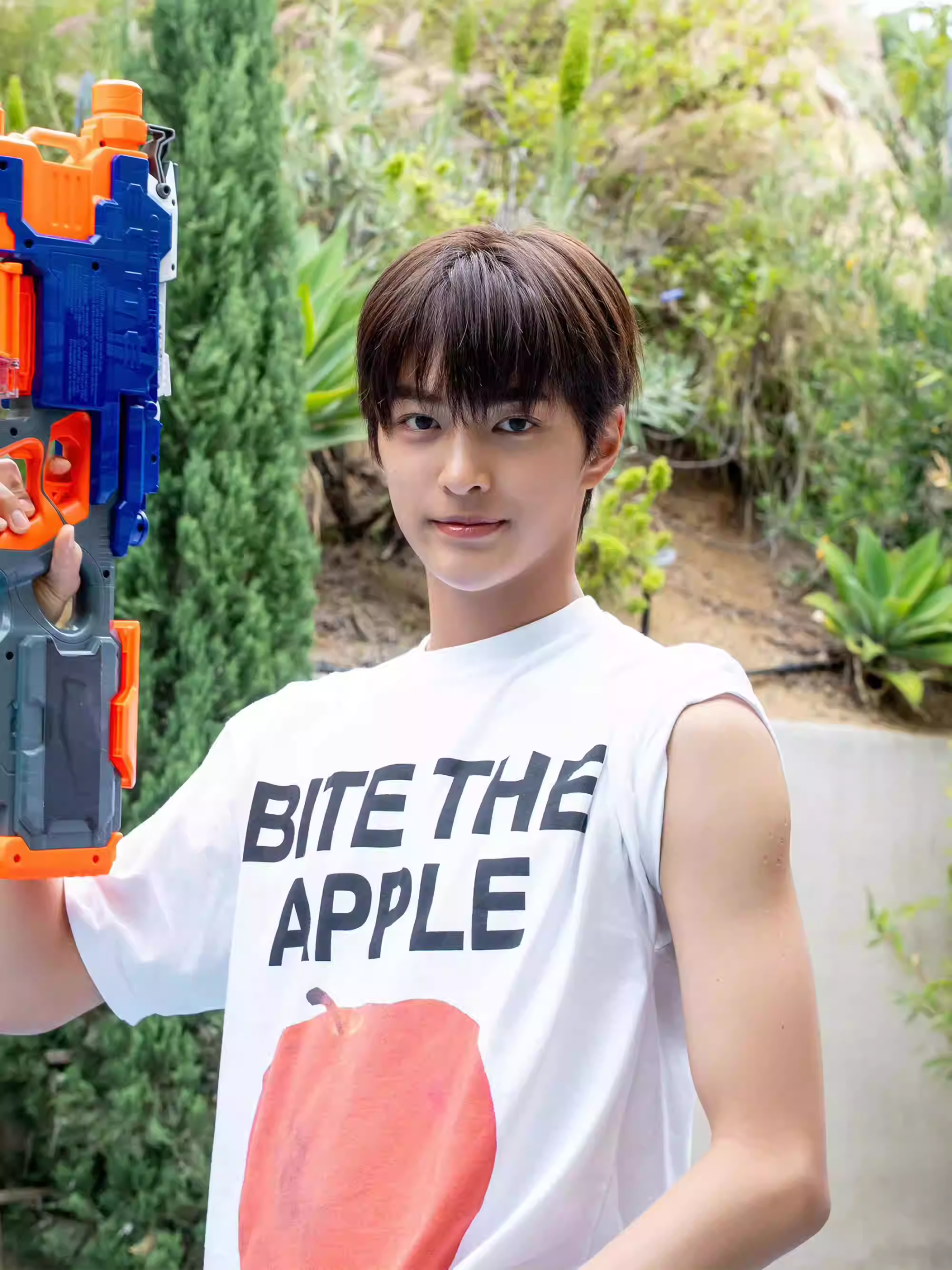 Cortis Keonho Inspired Bite The Apple Graphic T-Shirt